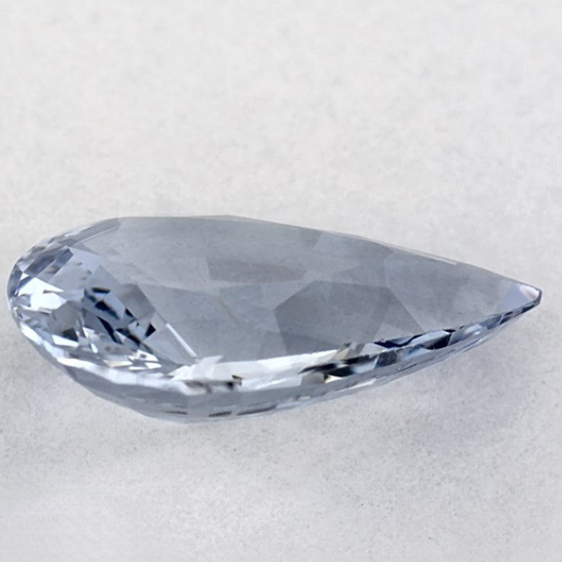1.21 Carat Pear Natural Blue Sapphire