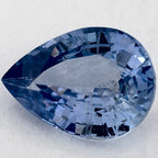 1.21 Carat Pear Natural Blue Sapphire