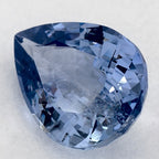 1.21 Carat Pear Natural Blue Sapphire