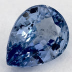 1.21 Carat Pear Natural Blue Sapphire