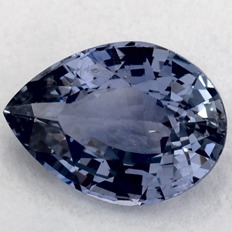1.26 Carat Pear Natural Blue Sapphire