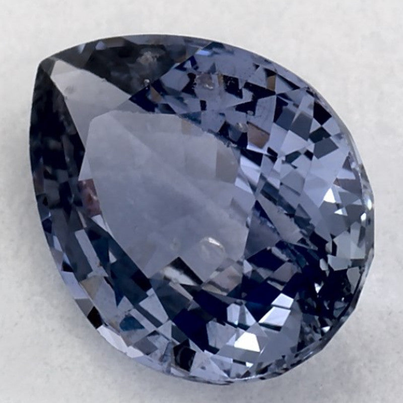 1.26 Carat Pear Natural Blue Sapphire