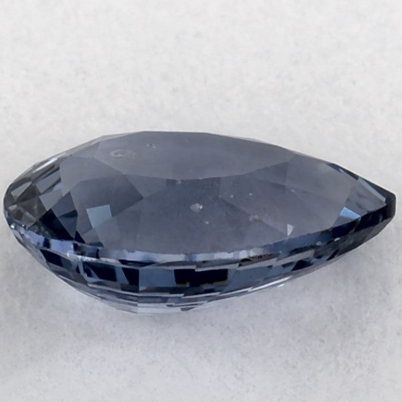 1.26 Carat Pear Natural Blue Sapphire