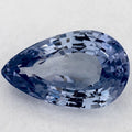 1.59 Carat Pear Natural Blue Sapphire