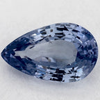 1.59 Carat Pear Natural Blue Sapphire