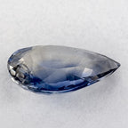 1.40 Carat Pear Natural Blue Sapphire