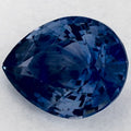 1.89 Carat Pear Natural Blue Sapphire