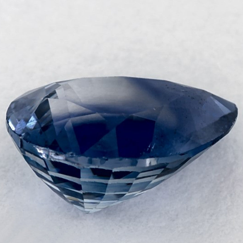 1.89 Carat Pear Natural Blue Sapphire