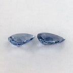1.63 Total Carat Weight Pear Natural Blue Sapphire