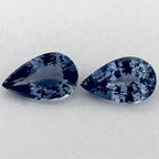 1.70 Carat Pear Natural Blue Sapphire