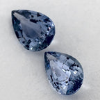 1.70 Carat Pear Natural Blue Sapphire