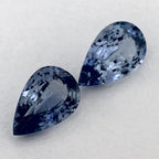 1.70 Carat Pear Natural Blue Sapphire