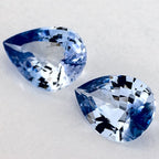 1.72 Carat Pear Natural Blue Sapphire
