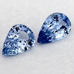 1.80 Carat Pear Natural Blue Sapphire
