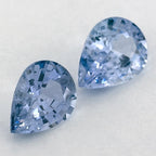 1.97 Carat Pear Natural Blue Sapphire