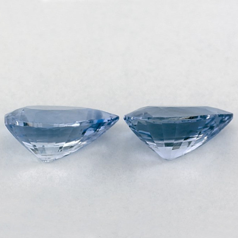 1.97 Carat Pear Natural Blue Sapphire