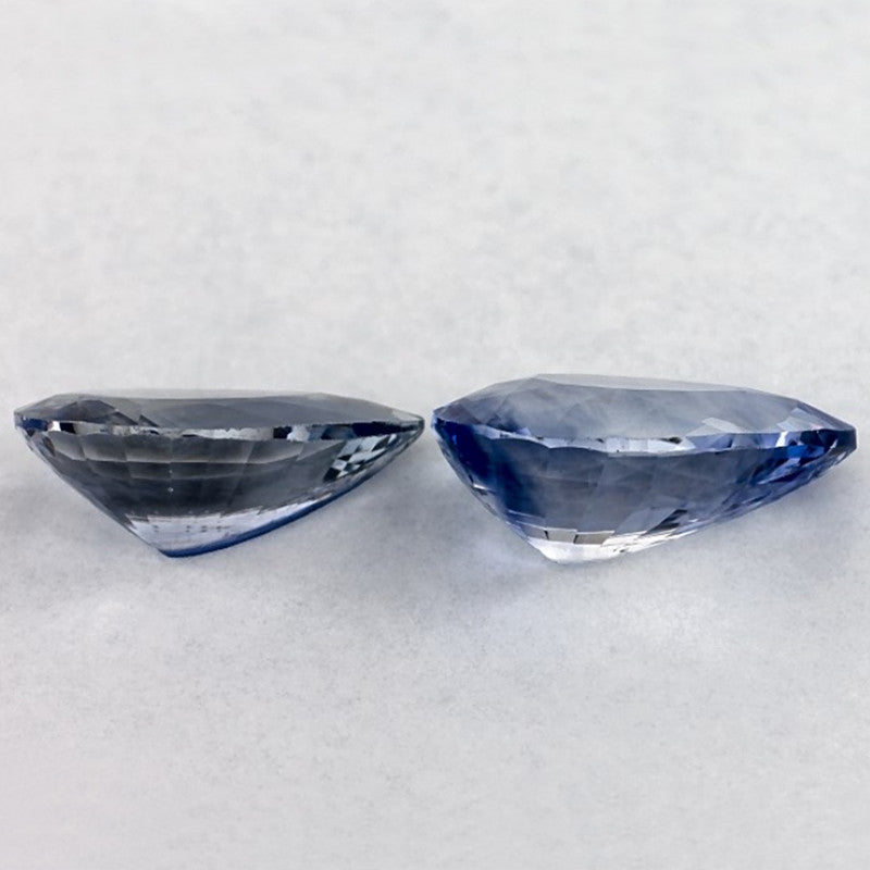 2.10 Carat Pear Natural Blue Sapphire