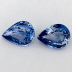 2.49 Carat Pear Natural Blue Sapphire