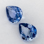 2.49 Carat Pear Natural Blue Sapphire