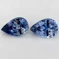 3.72 Carat Pear Natural Blue Sapphire
