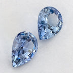 1.81 Carat Pear Natural Blue Sapphire