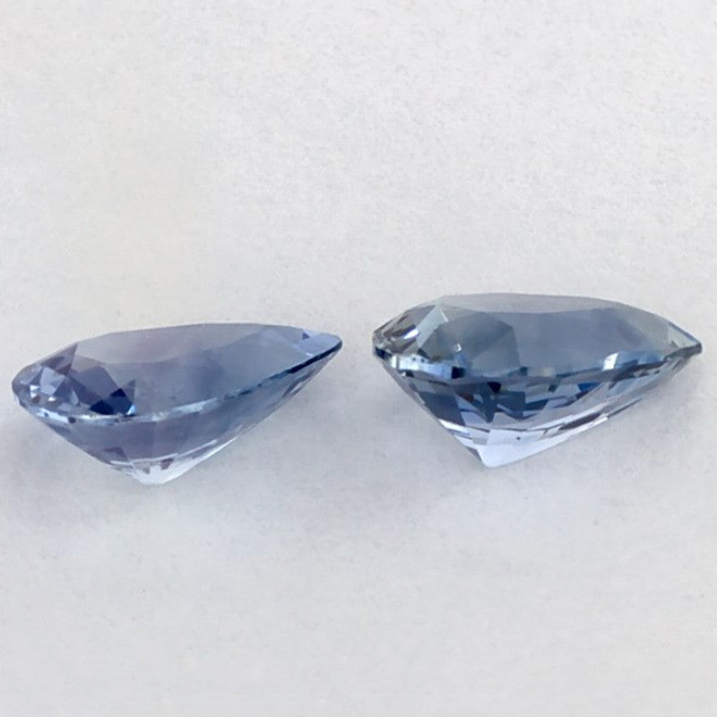 1.81 Carat Pear Natural Blue Sapphire
