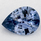 1.08 Carat Pear Natural Blue Sapphire
