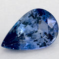 1.15 Carat Pear Natural Blue Sapphire