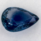 1.25 Carat Pear Natural Blue Sapphire