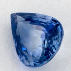 1.00 Carat Pear Natural Blue Sapphire