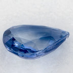 1.00 Carat Pear Natural Blue Sapphire