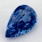 1.04 Carat Pear Natural Blue Sapphire