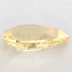 2.60 Carat Pear Natural Yellow Sapphire