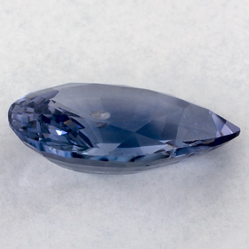 1.93 Carat Pear Natural Blue Sapphire