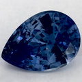 2.80 Carat Pear Natural Blue Sapphire