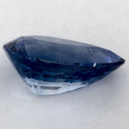 2.80 Carat Pear Natural Blue Sapphire