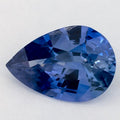 2.16 Carat Pear Natural Blue Sapphire
