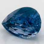 2.99 Carat Pear Natural Blue Sapphire