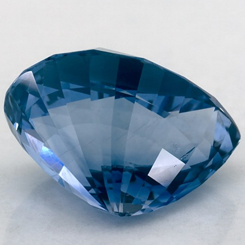 2.99 Carat Pear Natural Blue Sapphire