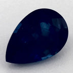3.39 Carat Pear Natural Blue Sapphire