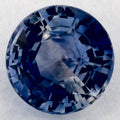1.49 Carat Round Natural Blue Sapphire