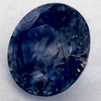 2.34 Carat Round Natural Blue Sapphire