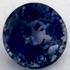 2.34 Carat Round Natural Blue Sapphire