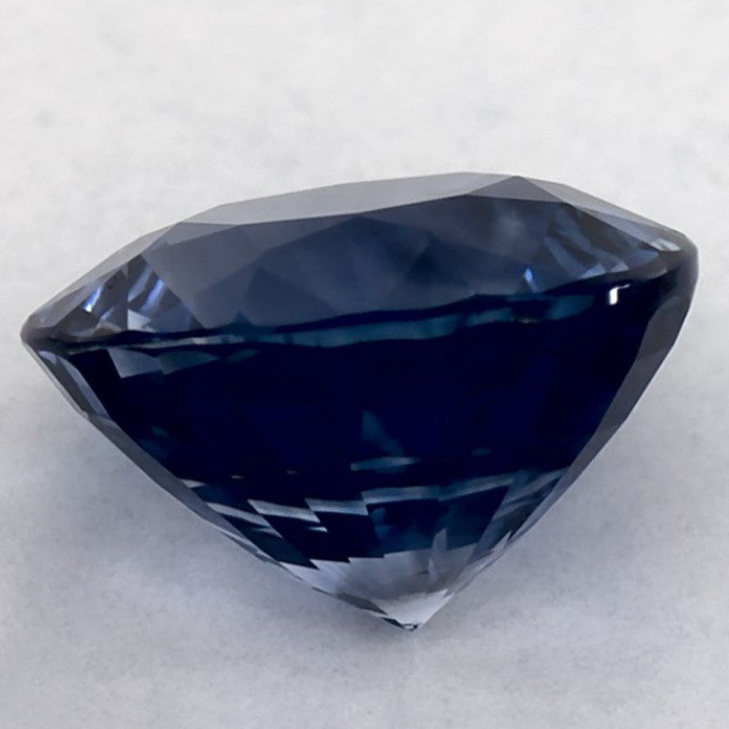2.34 Carat Round Natural Blue Sapphire