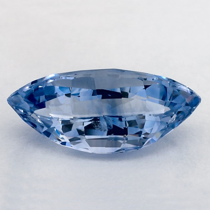 3.82 Carat Marquise Natural Blue Sapphire