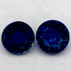 2.54 Carat Round Natural Blue Sapphire