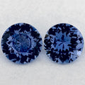 3.46 Carat Round Natural Blue Sapphire