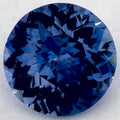 2.36 Carat Round Natural Blue Sapphire