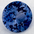 2.36 Carat Round Natural Blue Sapphire