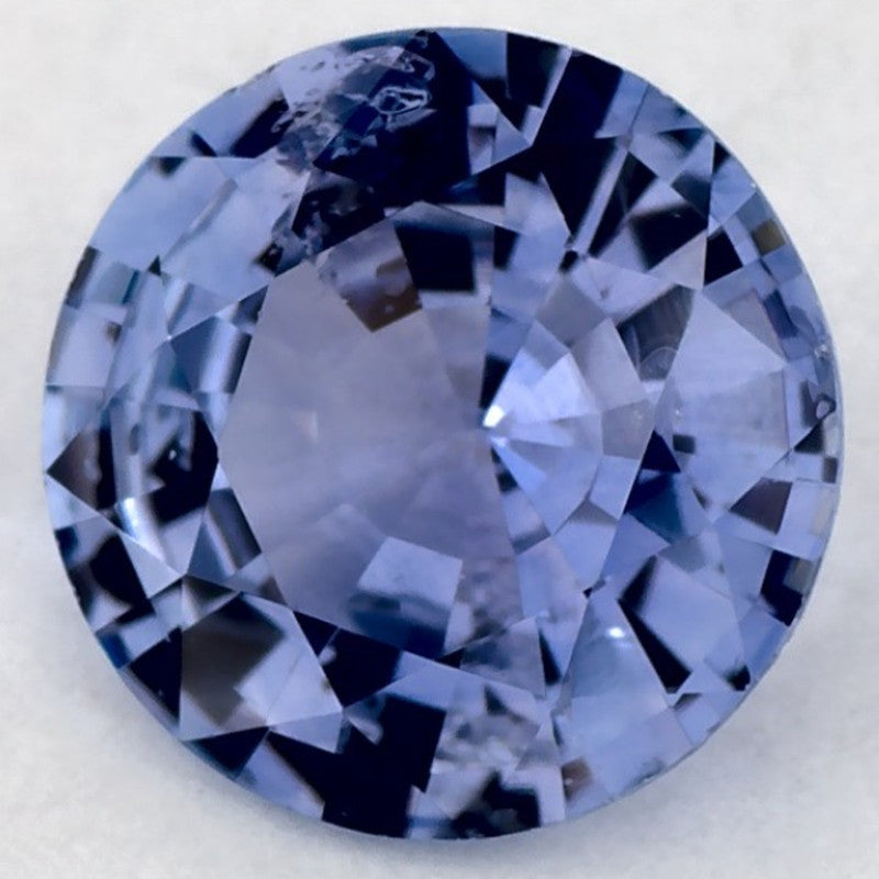 1.23 Carat Round Natural Blue Sapphire